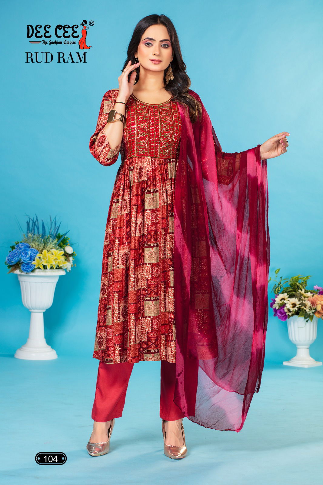 Rud Ram By Deecee Rayon Foil Printed Kurtis Wholesale Clothing Suppliers In India
